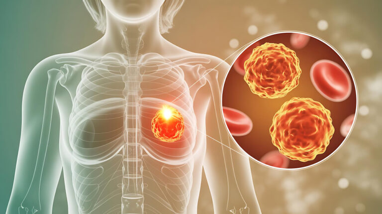 อินโฟกราฟิกแสดงอาการมะเร็งแพร่กระจายไปปอด ตับ กระดูก และสมอง พร้อมสัญญาณเตือนที่ควรรีบพบแพทย์